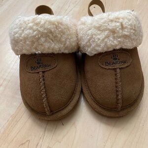 Toddler size 10 Bearpaw Slippers